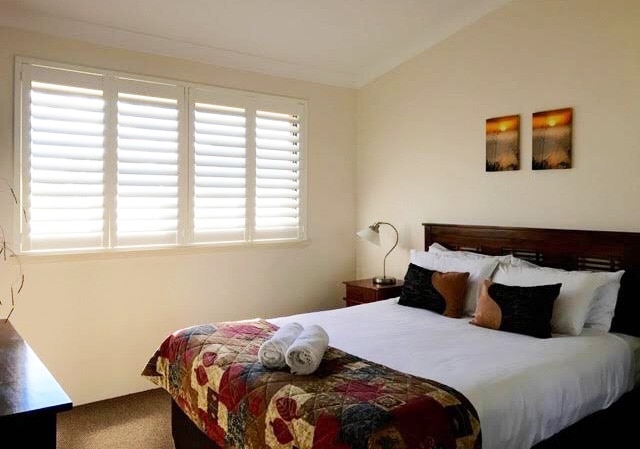 Bedroom Plantation Shutters